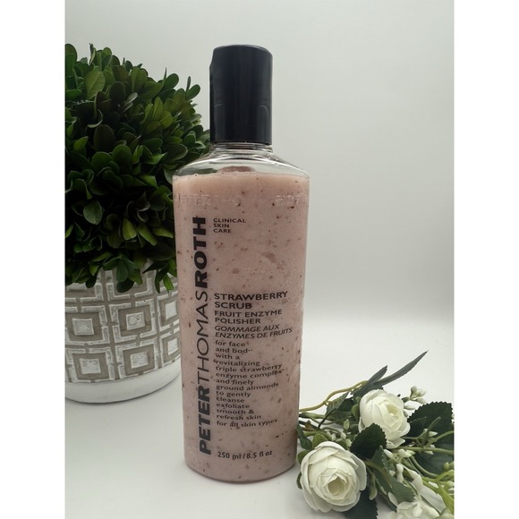 Peter Thomas Roth Other - Peter Thomas Roth Strawberry Scrub Fruit Enzyme 8.5 oz – Exfoliating SEALED